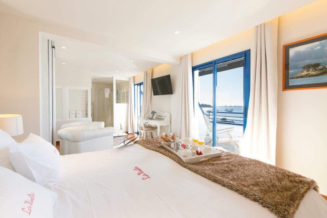 Hotel Restaurant Les Venetes Arradon Ngoại thất bức ảnh